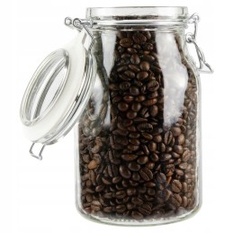 Hermetiška talpa 1100ml, stiklainis su dangteliu ir sandarikliu