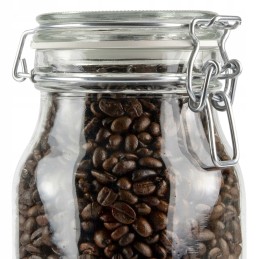 Hermetiška talpa 1100ml, stiklainis su dangteliu ir sandarikliu