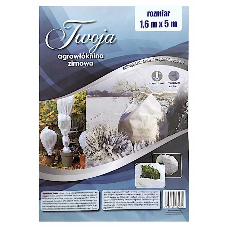 Balta agrotekstilė p-50 1,6x5m tavo