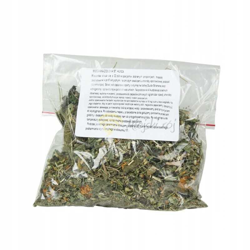 St. hunca žolelių mišinys, papildymas sirupu