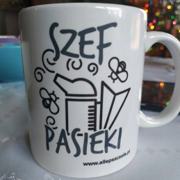 Siūlome keraminį puoduką - bity bosas - 330 ml - puiki dovana, dovana kiekvienam - labai geras lenkiškas gaminys