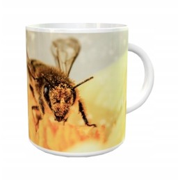 Siūlome keraminį puodelį su bite - 330 ml - puiki dovana, dovana kiekvienam - labai geras lenkiškas gaminys