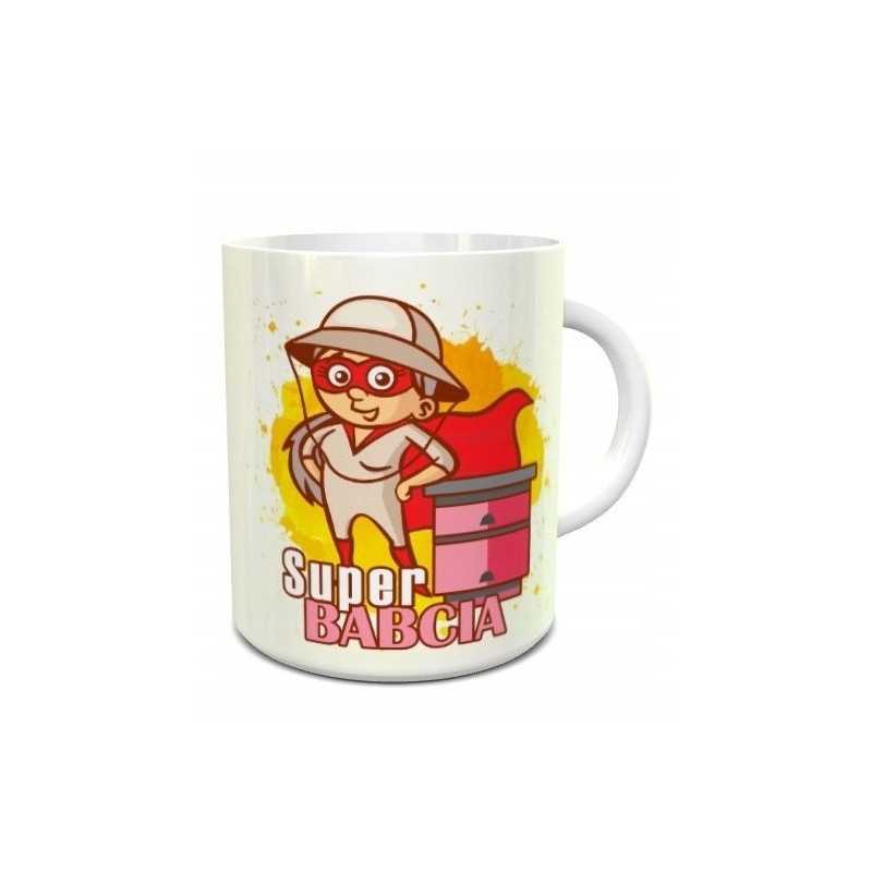 Siūlome keraminį puodelį bitininkei močiutei - 330 ml - puiki dovana, dovana kiekvienai močiutei - labai geras lenkiškas gaminys