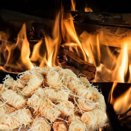 Kindling 30 kg - natūrali medžio vata, 2250 vnt.