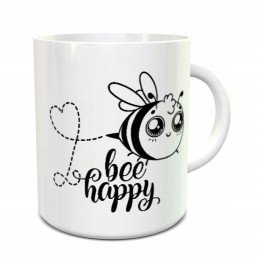 "Bee happy" puodelis - midaus