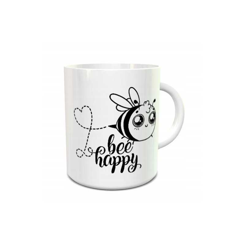 "Bee happy" puodelis - midaus