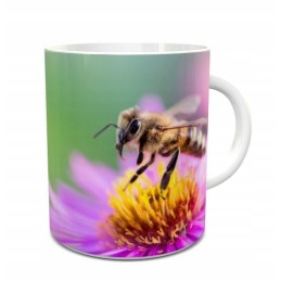 Siūlome keraminį puodelį su bite - 330 ml - puiki dovana, dovana kiekvienam - labai geras lenkiškas gaminys