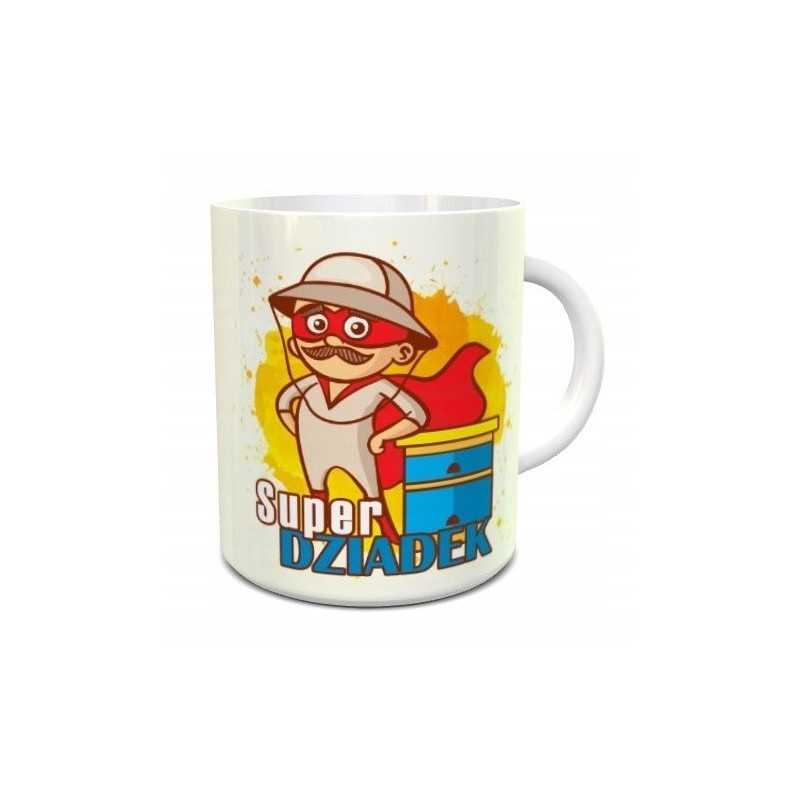 Siūlome keraminį puodelį bitininkui seneliui - 330 ml - puiki dovana, dovana kiekvienam seneliui - labai geras lenkiškas gaminys