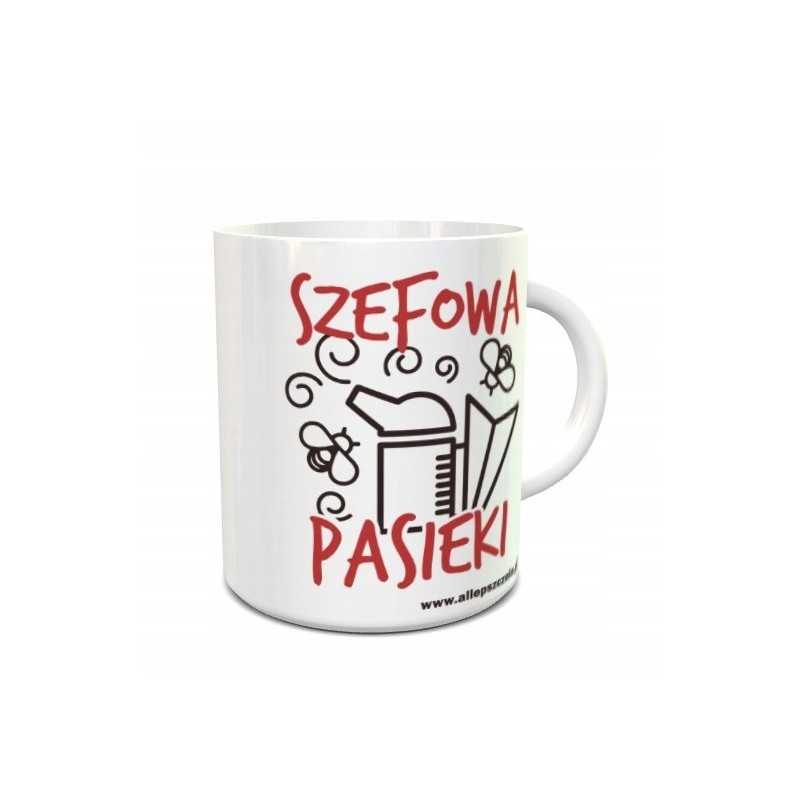 Siūlome keraminį puodelį bityno galvai - 330 ml - puiki dovana, dovana kiekvienam bitininkui - labai geras lenkiškas gaminys