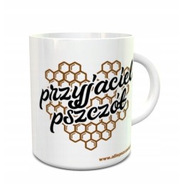 Siūlome bičių draugui keraminį puodelį - 330 ml - puiki dovana, dovana kiekvienam - labai geras lenkiškas gaminys