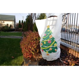 Apsauginis gaubtas Kalėdų eglutė 50g 100x150cm 1 vnt