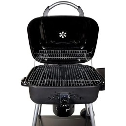 Mirpol stačiakampės anglies kepsninės ant 46cm ratų