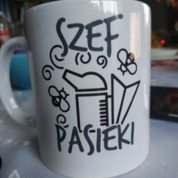 Siūlome keraminį puoduką - bity bosas - 330 ml - puiki dovana, dovana kiekvienam - labai geras lenkiškas gaminys