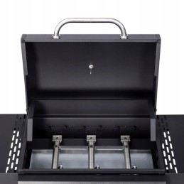 El Fuego San Jose dujinis grilis, 3 degikliai, ketaus grotelės, reduktorius