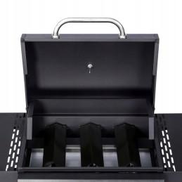 El Fuego San Jose dujinis grilis, 3 degikliai, ketaus grotelės, reduktorius