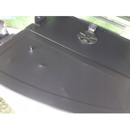 Didelės anglies kepsninės, ketaus, stabilios grotelės su ratukais ir lentynomis, dangtis