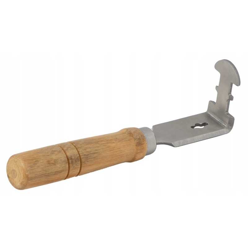 Bičių rėmo grandiklis su medine rankena