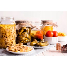 8x konservavimo stiklainiai 900ml indelis agurkams raugti, gerai supakuotas