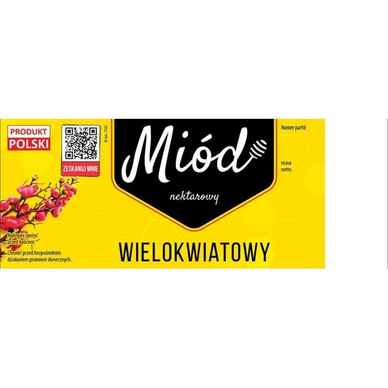 Pakuotė didelių etikečių/lipdukų daugiažiedžiui medui (100 vnt) - raštas e182