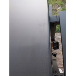 Grilis su anglimis XXL, ketaus grotelės, 78x42,5cm