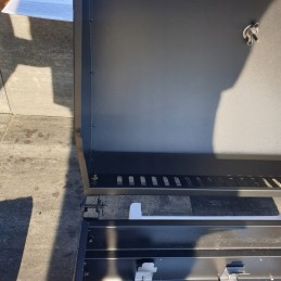 Nebraska Activa 3 1 dujinis grilis, ketaus grotelės