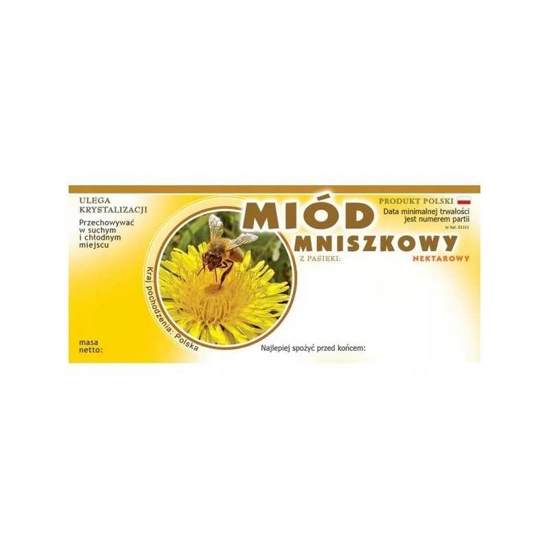 Medaus lipduko etiketė (154x60mm mn 100vnt e111