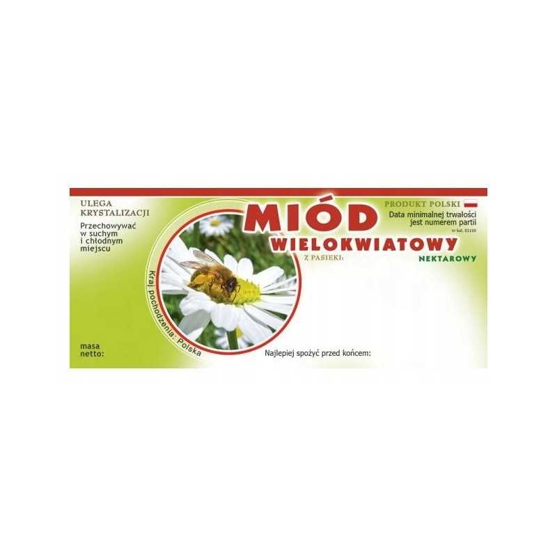 Medaus lipduko etiketė (154x60mm wl 100vnt e110