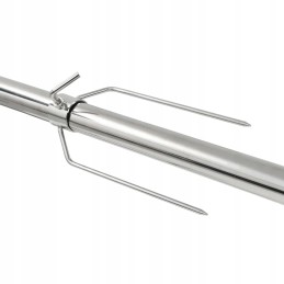 Vidaxl automatinė rožė su varikliu, nerūdijantis plienas 207x45x81 cm 44644