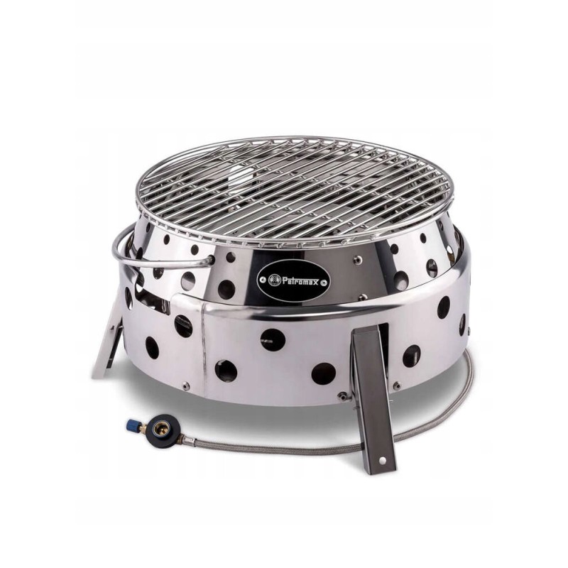 Petromax Atago dujinis grilis iš nerūdijančio plieno turistinis dujinis grilis