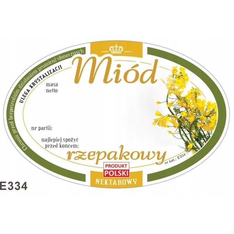 Lipdukas rapsų medui 92x60 100 vnt