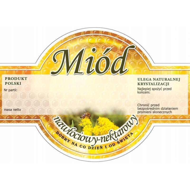 Goldenrod medaus etiketė
