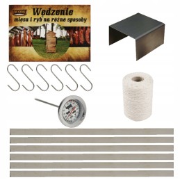 Didelė medinė namų sodo rūkykla