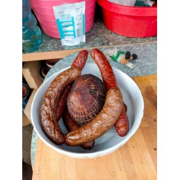 Didelė medinė namų sodo rūkykla