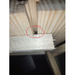 Didelė medinė namų sodo rūkykla