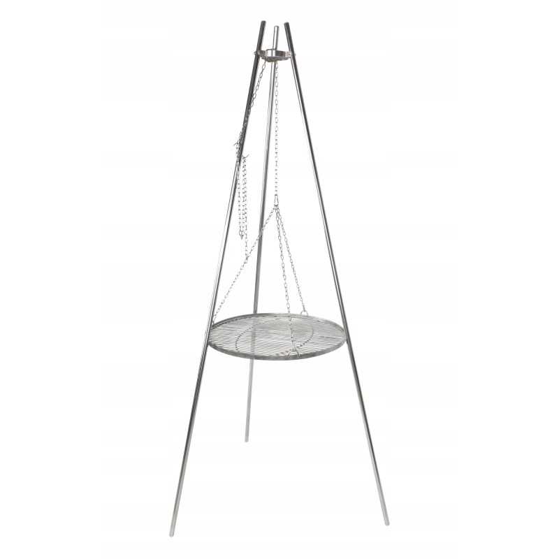 Nerūdijančio plieno grotelės su grotelėmis