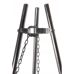 Nerūdijančio plieno grotelės su grotelėmis