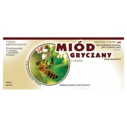 Medaus lipduko etiketė (154x60mm storio 100vnt e102