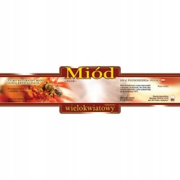 Goldenrod medaus etiketė