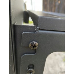 Nebrangus anglies grilis, didelės ketaus grotelės, Landmann dangtis, tvirtas smūgis