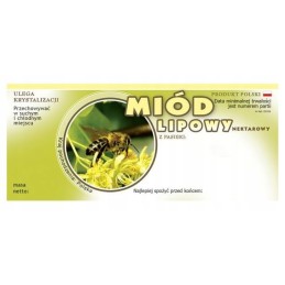 Medaus lipduko etiketė (154x60mm lp 100vnt e101