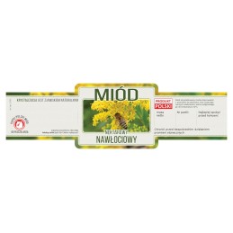 Goldenrod medaus etiketės (100 vnt) - e239