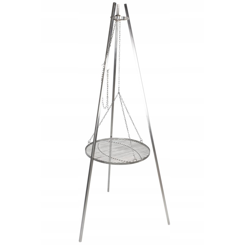 Nerūdijančio plieno grotelės su grotelėmis