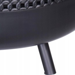 Kepsninė su grotelėmis 50x51 cm juoda