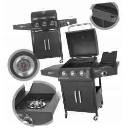 Dujinė kepsninė 3+1 11,6 kv