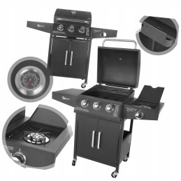 Dujinė kepsninė 3+1 11,6 kv