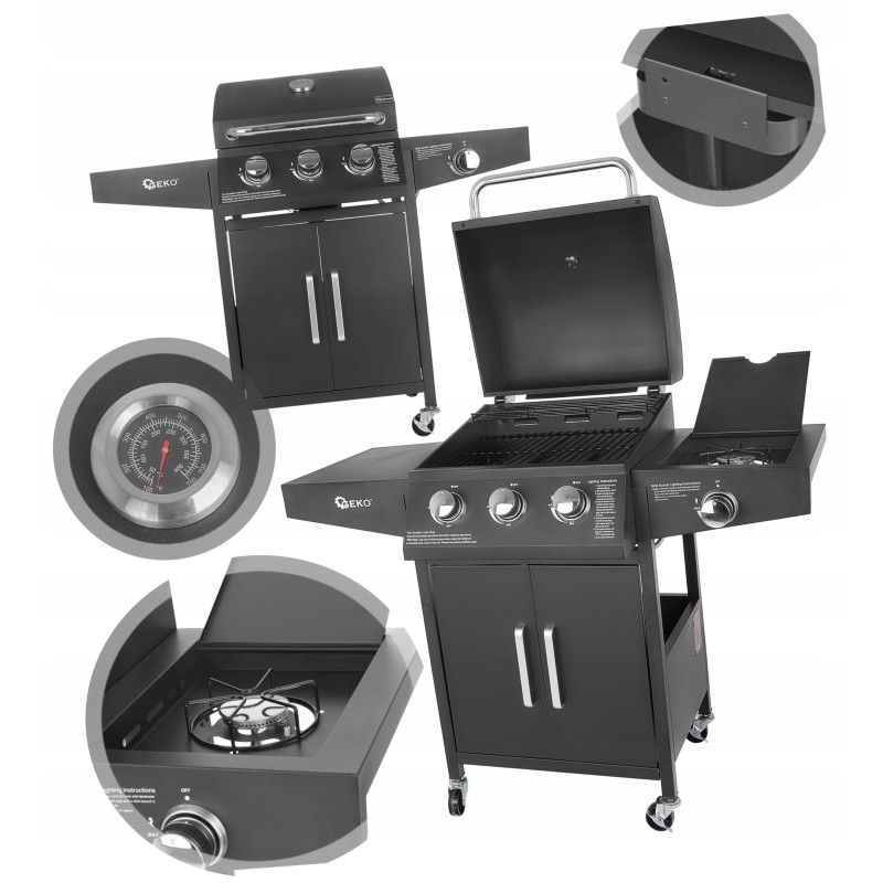 Dujinė kepsninė 3+1 11,6 kv