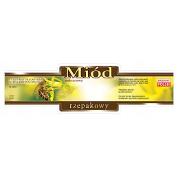 Dekoratyvinės etiketės rapsų medui (100 vnt) - e218