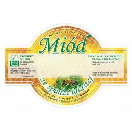 Lipčiaus medaus etiketės (100 vnt) -e259