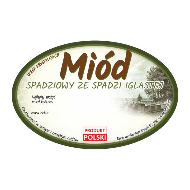 Lipčiaus medaus etiketės (100 vnt) -e369