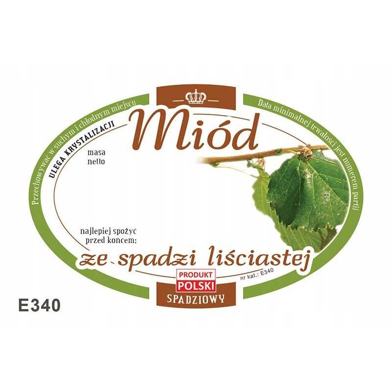 Lapuočių lipčiaus etiketės (100 vnt) e340